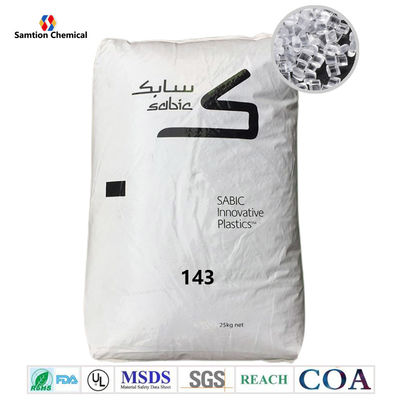 کیفیت  UV Stabilized S-Plastic  143 Polycarbonate Plastic Resin HB 10.5 MFR کارخانه
