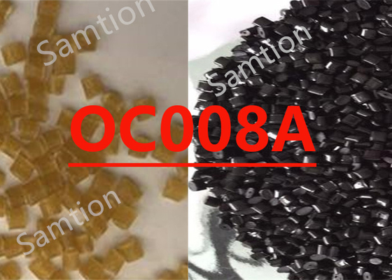 S-Plastic Thermocomp OC008A یک ترکیب مبتنی بر سولفید پلی فنلن شاخه دار است که حاوی فیبر کربن است.