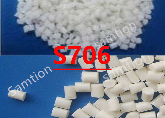 رزین S-Plastic Cycolac S706 جریان خوبی دارد، تاثیر بسیار خوبی دارد، مقاومت متوسط در برابر گرما، سفتی خوب، داخل خودرو و