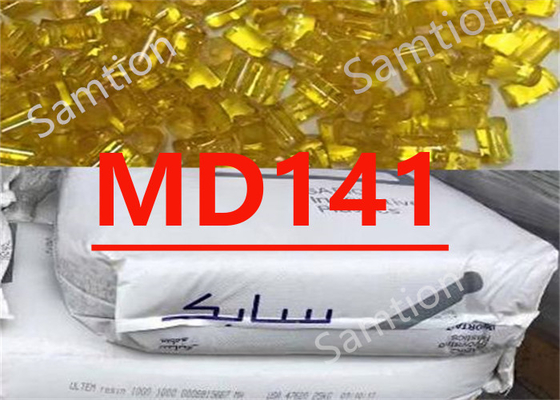 S-Plastic Ultem MD141 شفاف، جریان استاندارد پلی اتیریمید (Tg 217C) ECO مطابق UL94 V0 و 5VA لیست