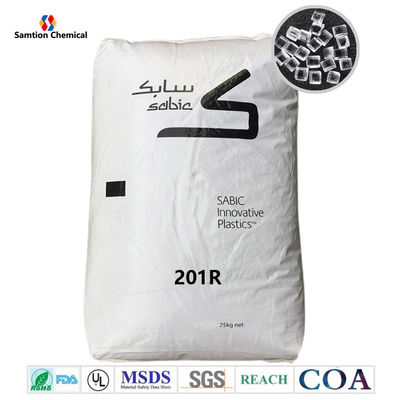 201R 7.0 MFR رزین پلی کربنات S-Plastic برای بخش های ضخیم بدون سینک