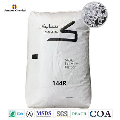 FDA S-Plastic  144R رزین پلاستیکی پلی کربنات HB MFR 10.5 آزادسازی قالب داخلی UL