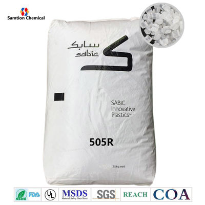 10٪ فیبر شیشه ای S-Plastic  505R رزین پلی کربنات برای سخت بودن بالا ضد شعله