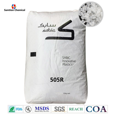 10٪ فیبر شیشه ای S-Plastic Lexan 505R رزین پلی کربنات برای سخت بودن بالا ضد شعله