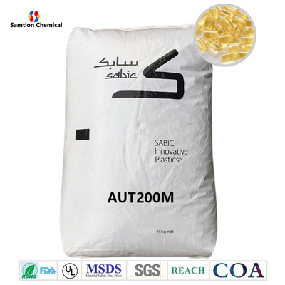 Ultem AUT200M گوله های رزین S-Plastic Pei Bulk Transparent Highflow Polyimide (Tg 217C)