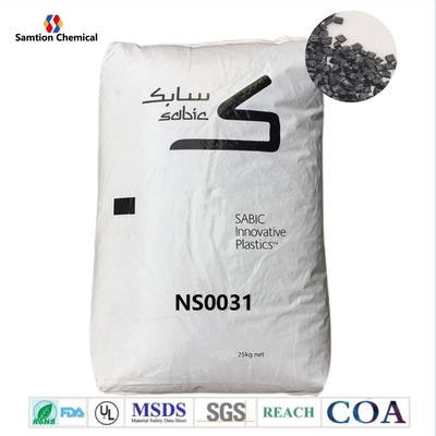ضد شعله سفید S-Plastic LNP Faradex NS0031 گلوله های رزین بازیافت شده EMI / RFI محافظ
