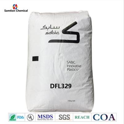 تفلون ضد شعله PTFE گلوله های S-Plastic Lubricomp DFL329 فیبر شیشه ای DFL-4032 FR