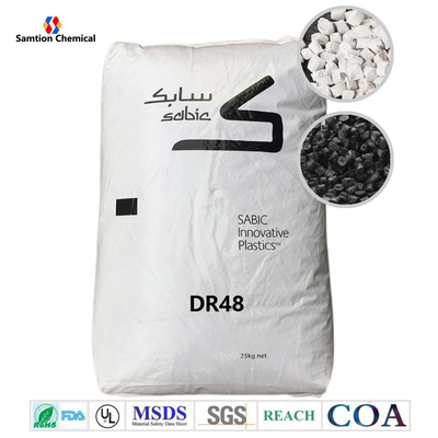 17٪ شیشه تقویت شده، درجه ضد شعله UL-94 درجه بندی V-0/5VA Valox PBT DR48